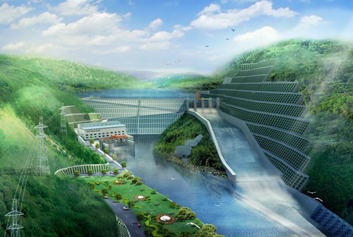 西昌老挝南塔河1号水电站项目